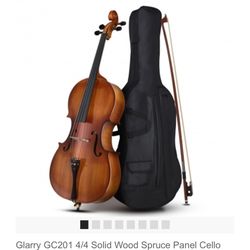 Glarry CG201 4/4 Cello - BRAND NEW 