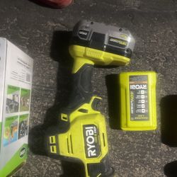 Ryobi 40v Hacksazall With Charger