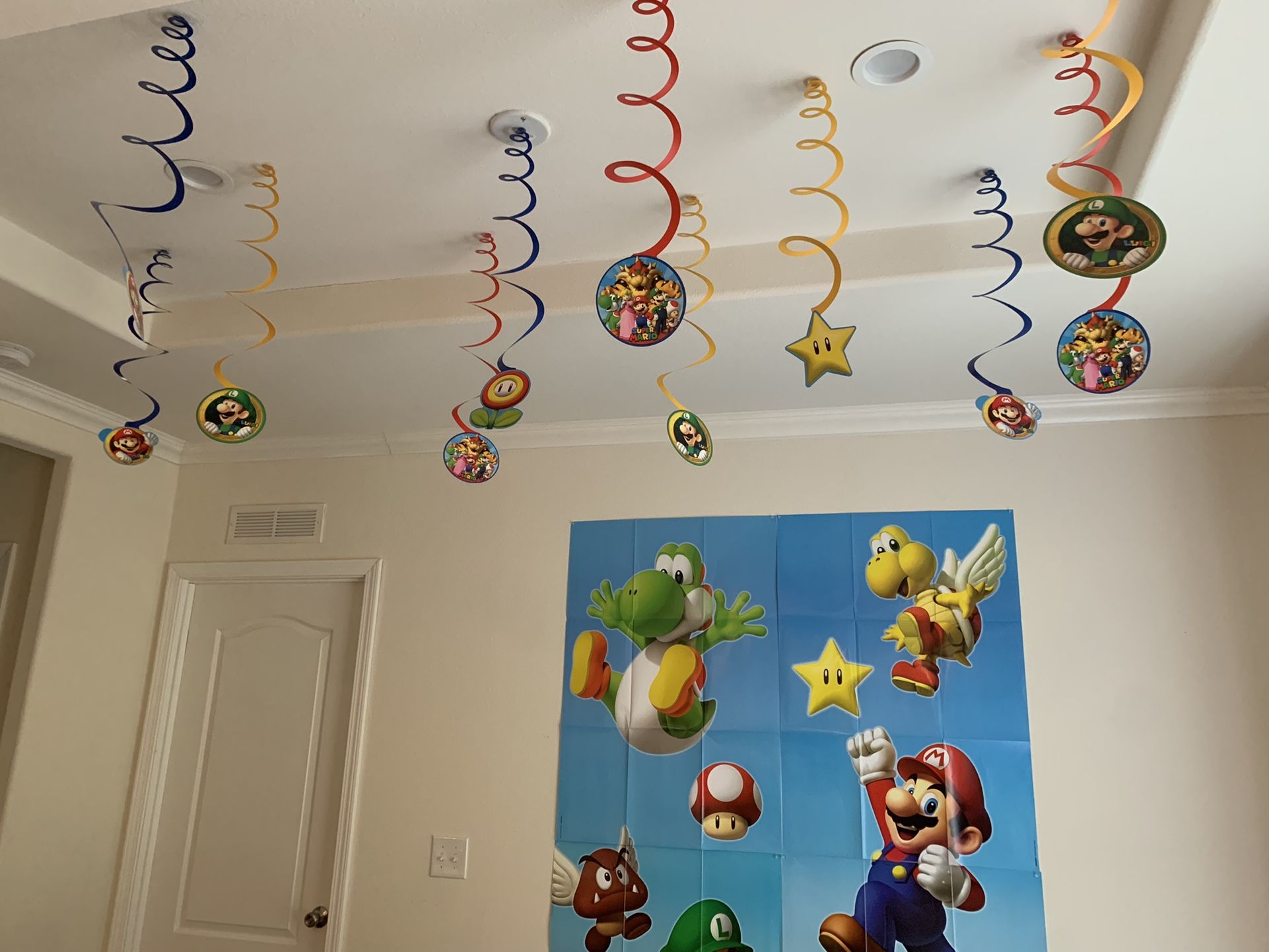 Mario Birthday Party Decorations