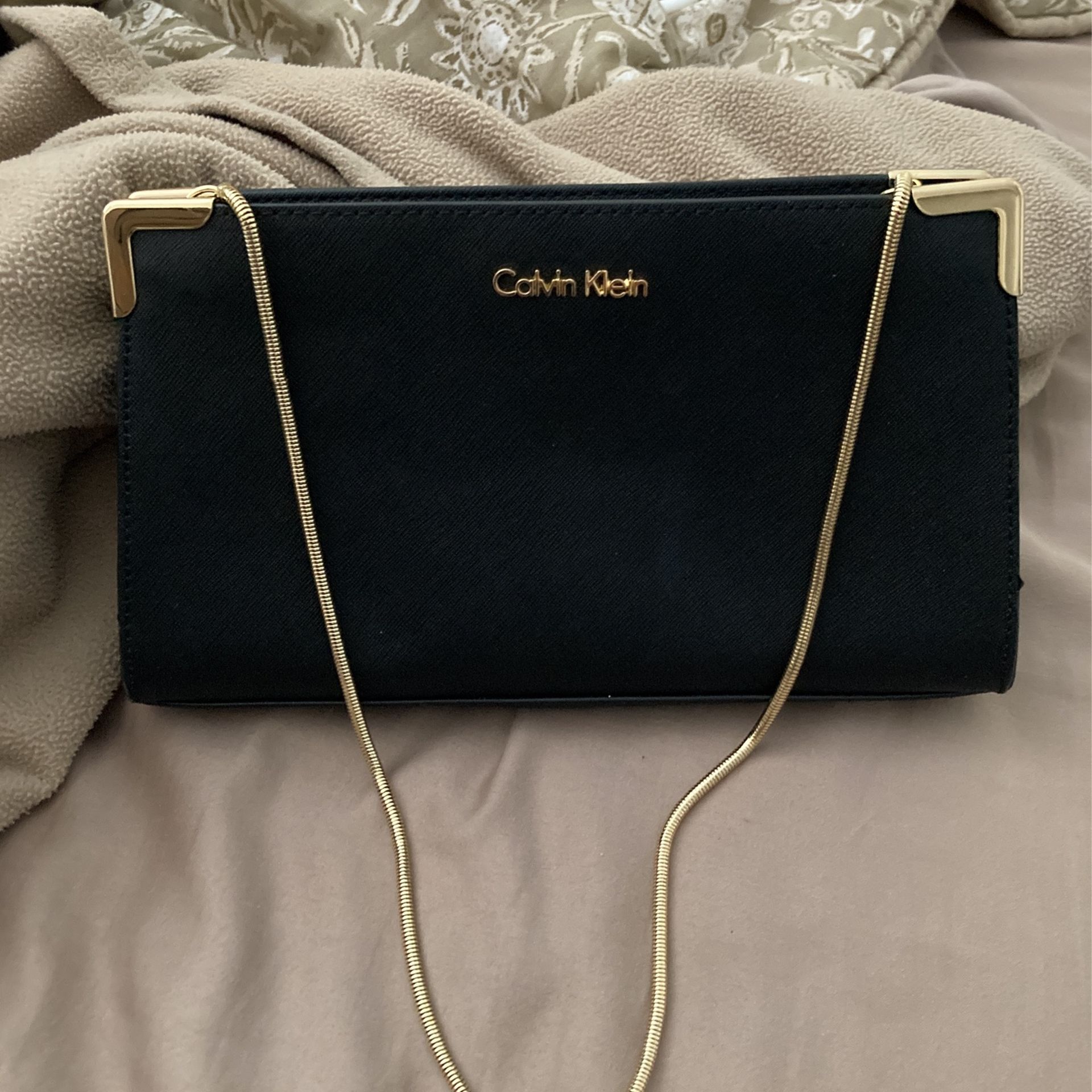 Calvin Klein Purse Black Clutch