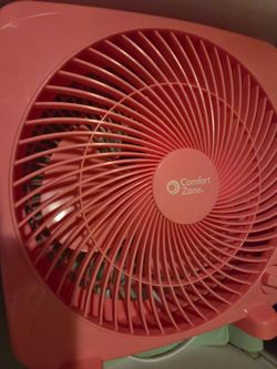Pink fan