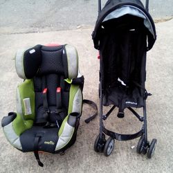 Evenflo Child Car Seat+Stroller 