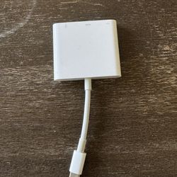 Apple HDMI/USB To USB C Adapter