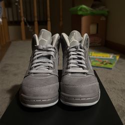 Nike Air Jordan 5 V Wolf Grey 2y