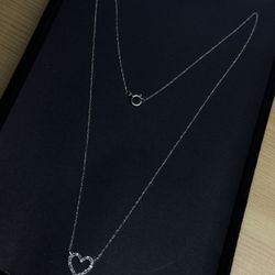 White Gold Diamond Chain 