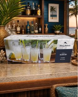 Tommy Bahama 10-Piece Glass Set 16 oz
