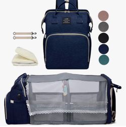 Diaper Bag Backpack with Changing Station, 25L Large Capacity