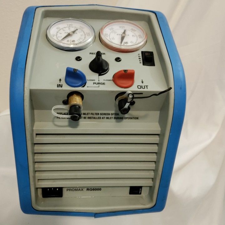 Promax RG6000 Portable Refrigerant Recovery Machine