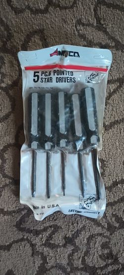 New 5 Piece Start Pointed Drivers