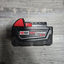 MILWAUKEE M18 XC5.0 BATTERY PERFECT CONDITION