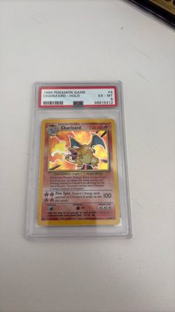 Pokémon TCG Base Set Charizard Holo 4/102 (1999) PSA 6 WOTC English Vintage