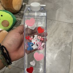 Stitch & Angel / Benito Milk Carton Bottle