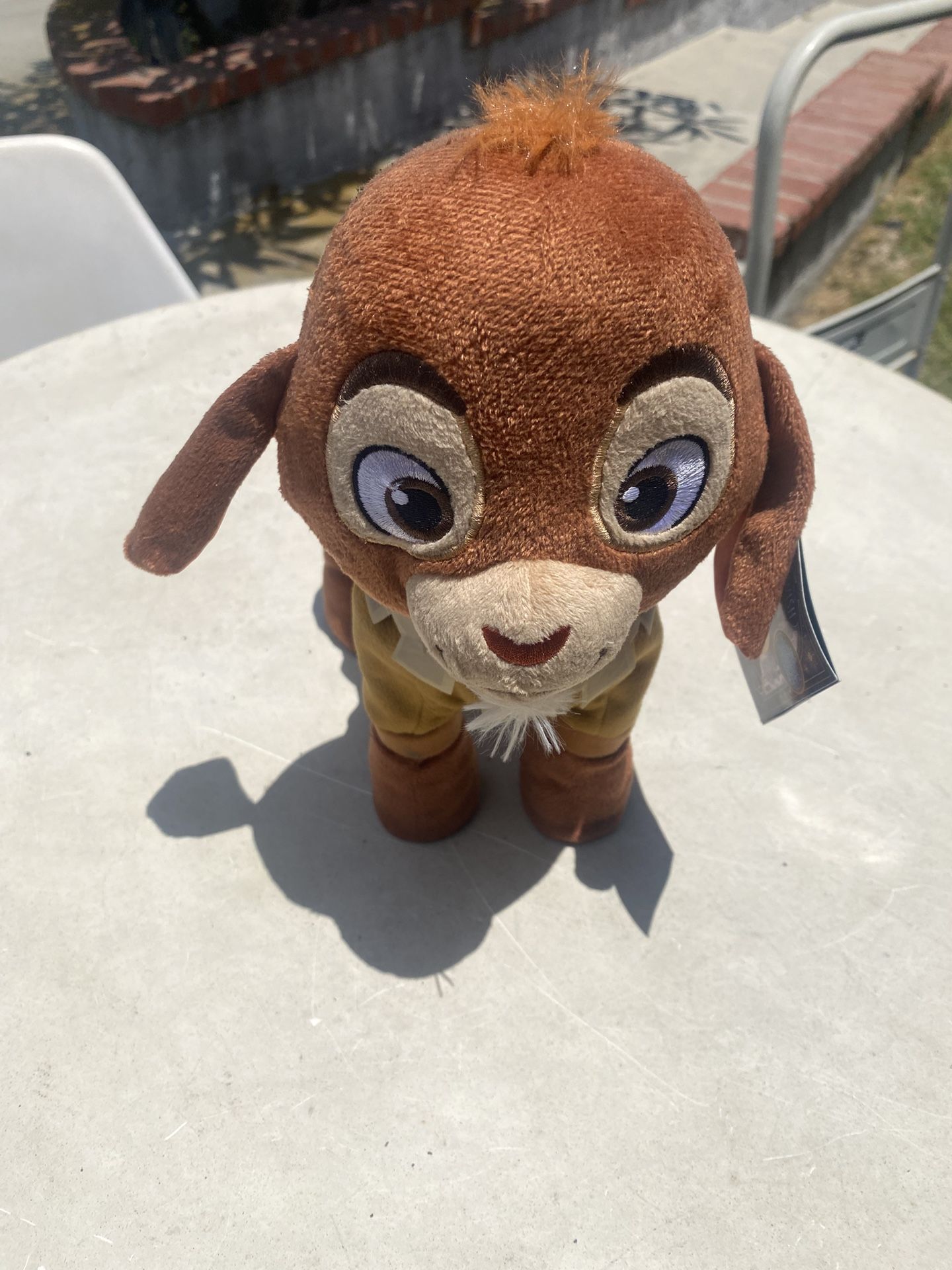 2023 DISNEY WISH Small Plush TALKING "Valentino" Stuffed Toy