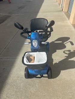 Heavy-Duty 4 Wheel Mobility Scooter for Adults & Seniors - Folding Electric Powered Mobility Scooter & 12 Mile Long Range