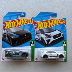 Hot Wheels Jaguar I-Pace eTrophy 2025 2-Pack