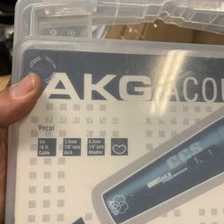 Vocal microphone AKG with cord  new 