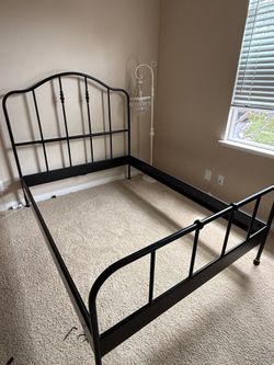 Queen bed frame
