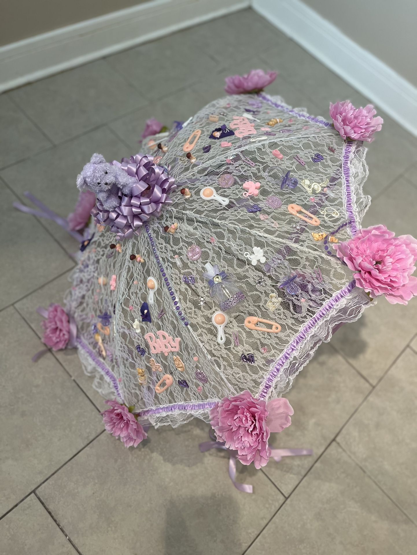 FREE. Baby Shower Umbrella - Girl