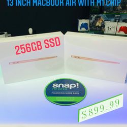 13 Inch MacBook Air Gold 256GB **BRAND NEW**