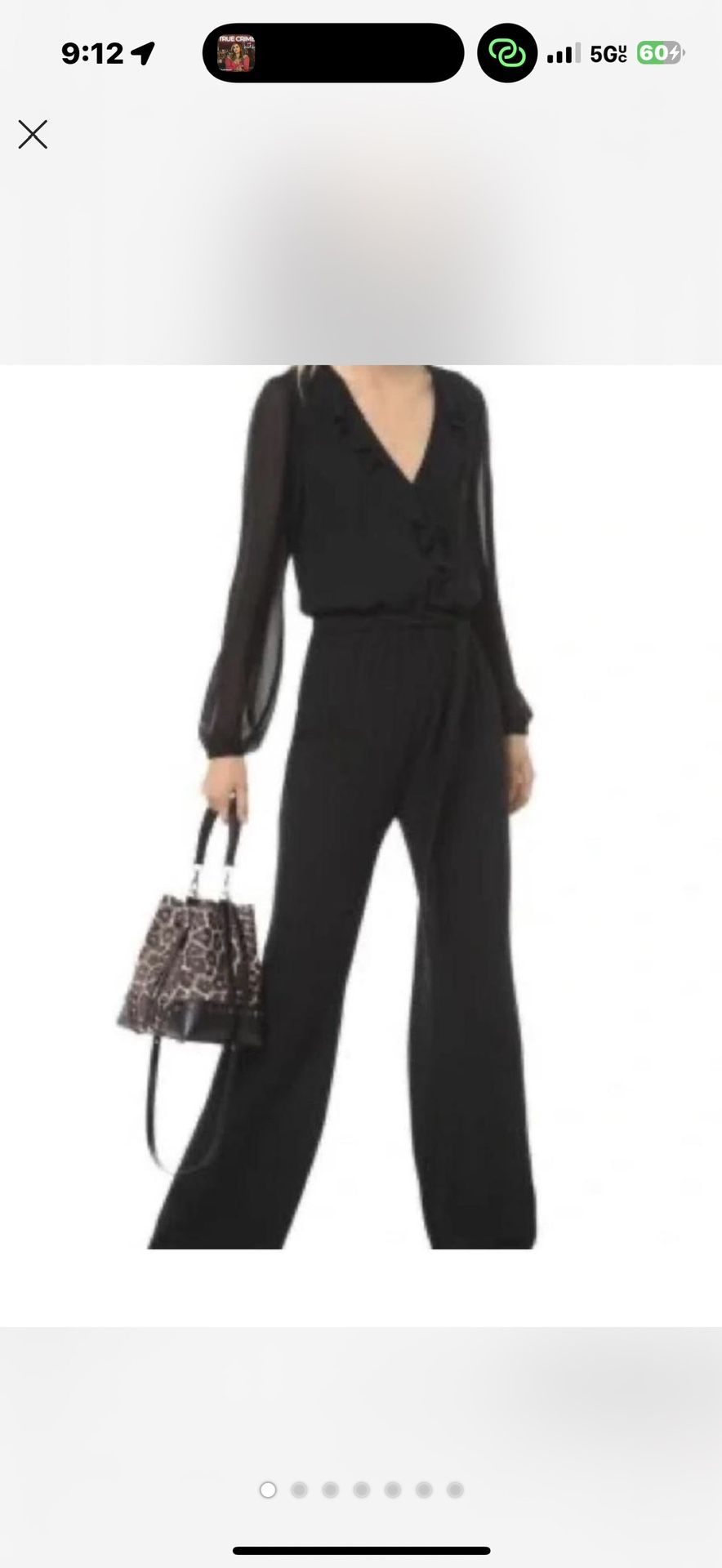 Michael Kors Black jumpsuit with tie waist and long sleeves, ideal for a night out #glam #partyvibes Excellent Condition with stretch waist  Size XXS 
