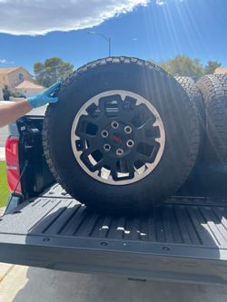 TRD Off-road wheels and tires