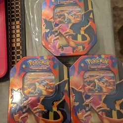Mega Charizard y pokemon tins