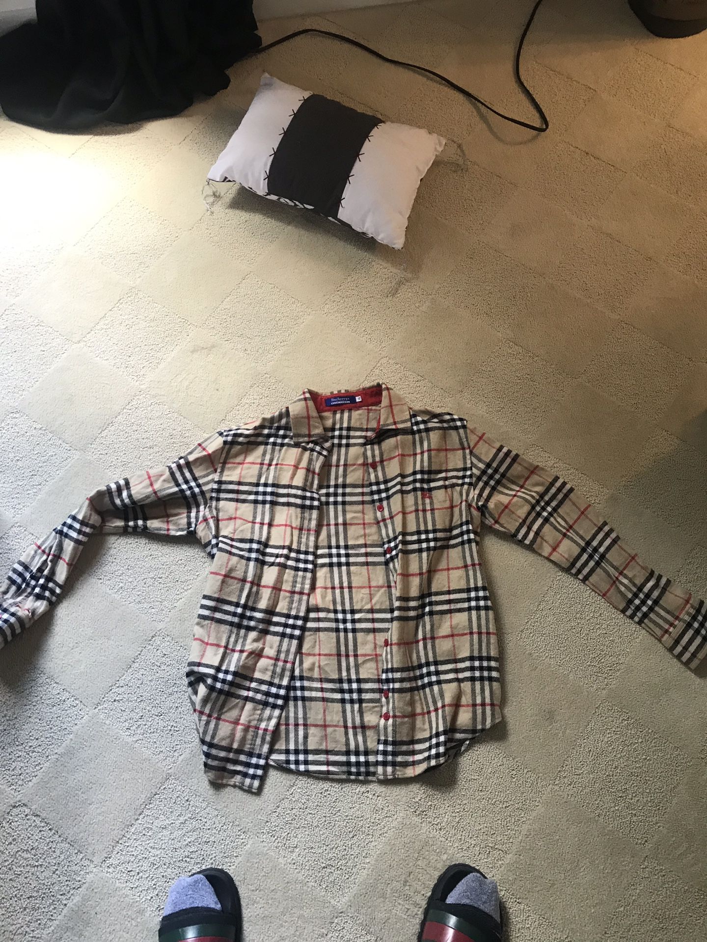 Burberry flannel