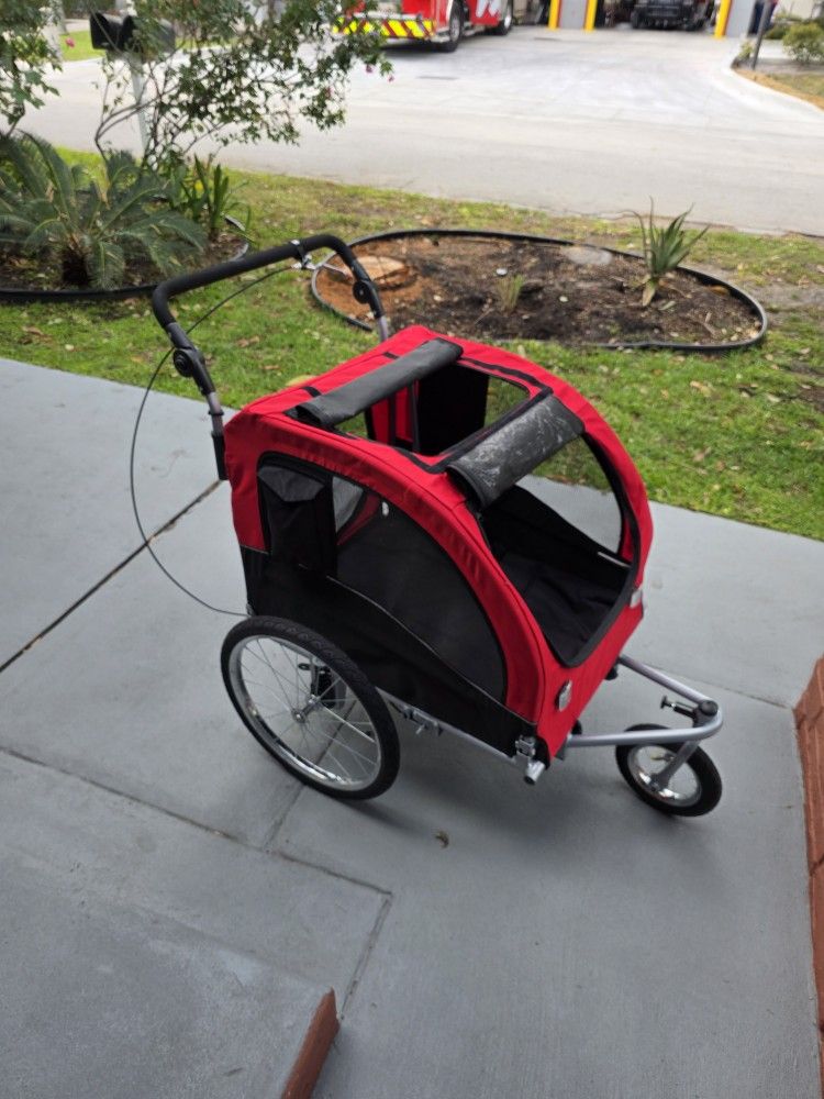 Running Cycling Dog Stroller