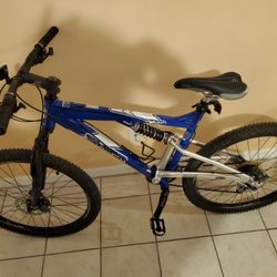 Full Suspension Mountain Bicycle 