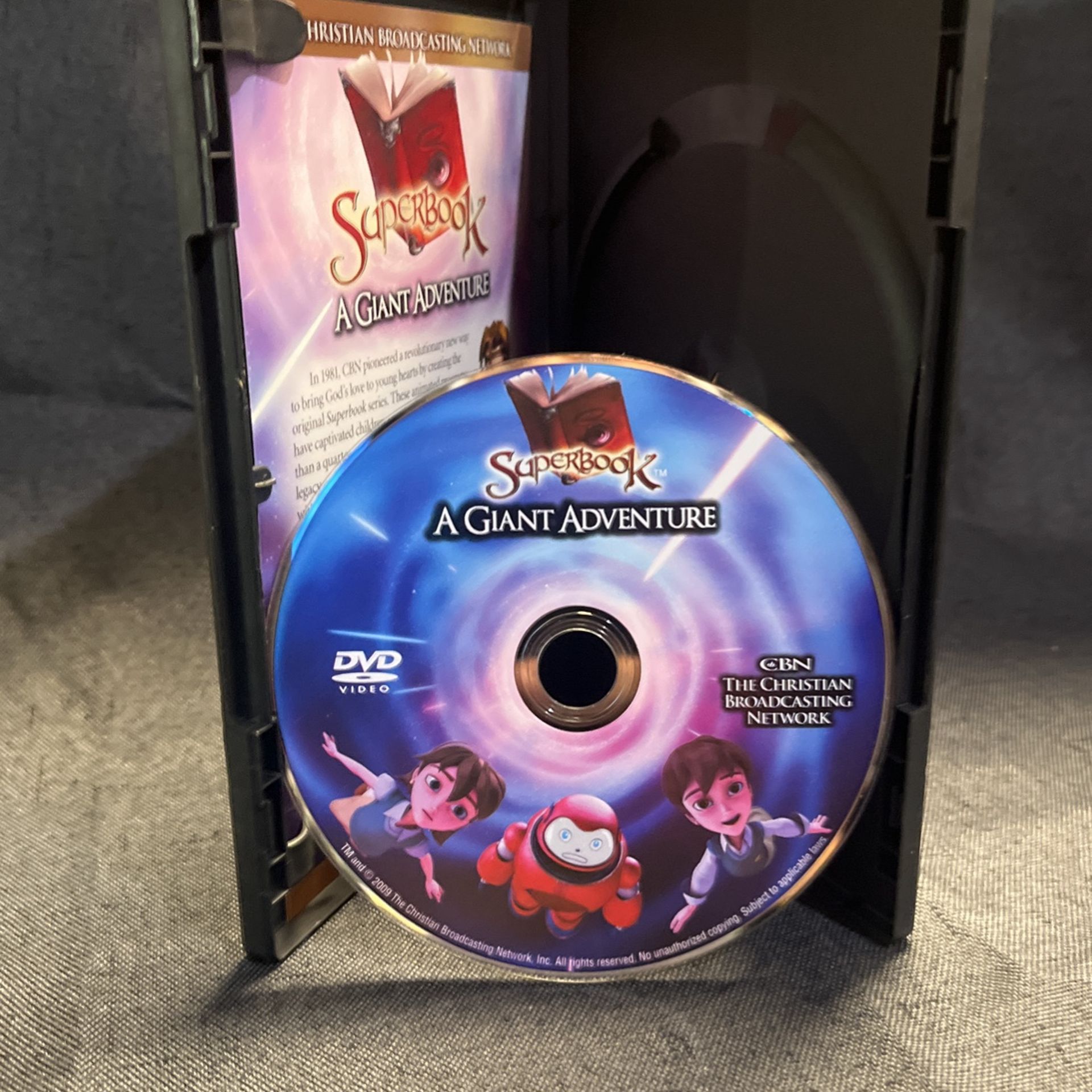 Superbook a giant adventure DVD
