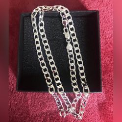 24” Sterling Silver Necklace 