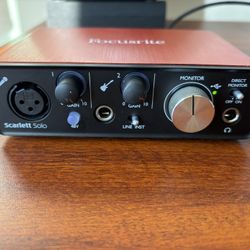 Scarlett Solo 2nd gen