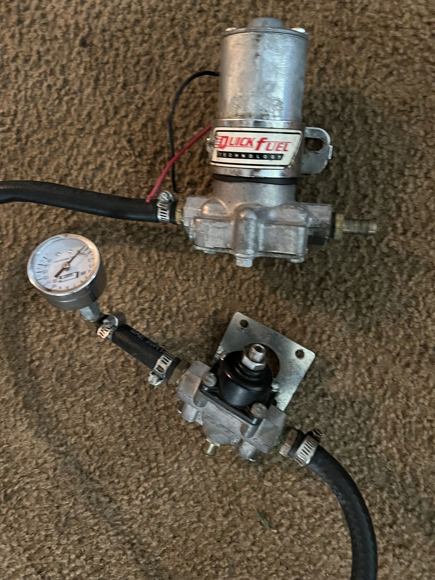Quick fuel fuel pump and regulator
