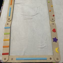 Wooden Balance Beam & Step Stones For Kids