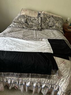 Bed set: Brocade $20.00 Chino, ca