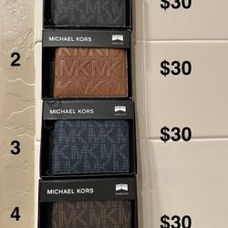 Michael Kors Wallets New $30.00 Each 