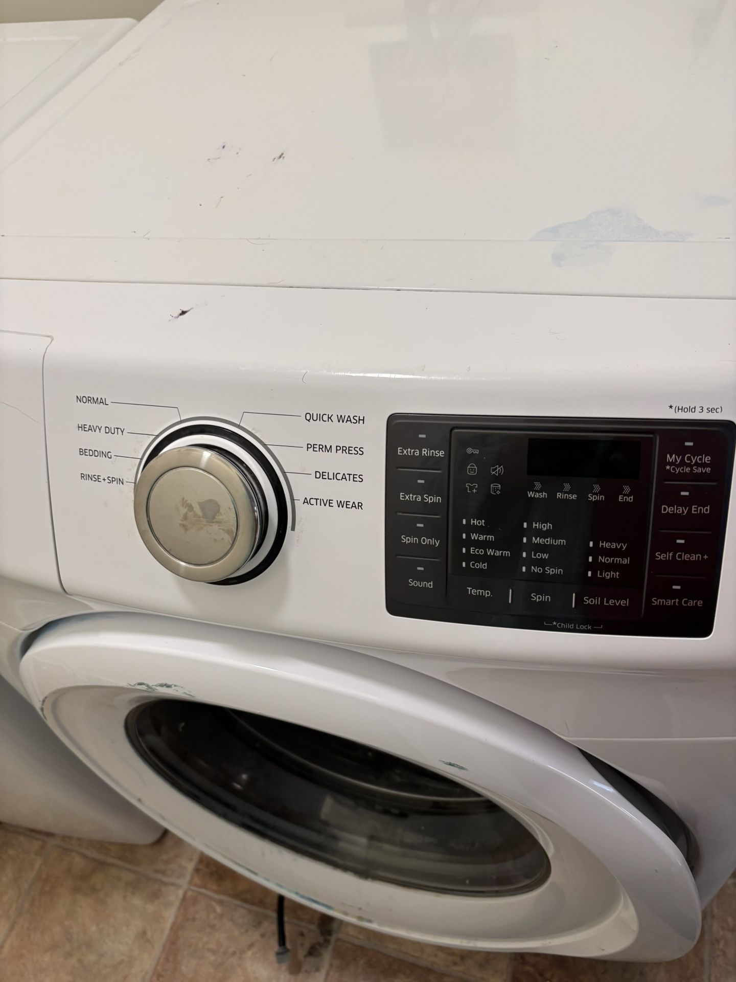Washer Dryer Table 