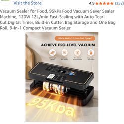 New In Box, Vacuum Sealer