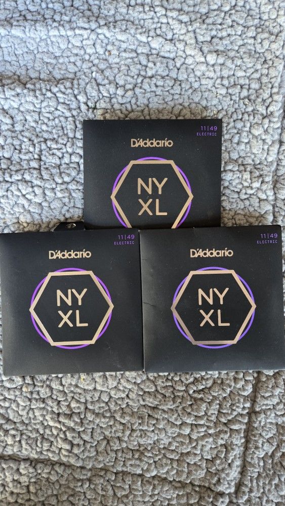 Daddario 11 I 49 Electric Guitar Strings 🎸