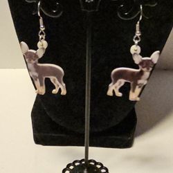 New Chihuahua Dog Earrings 
