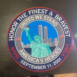 9/11 Heroes Patch 
