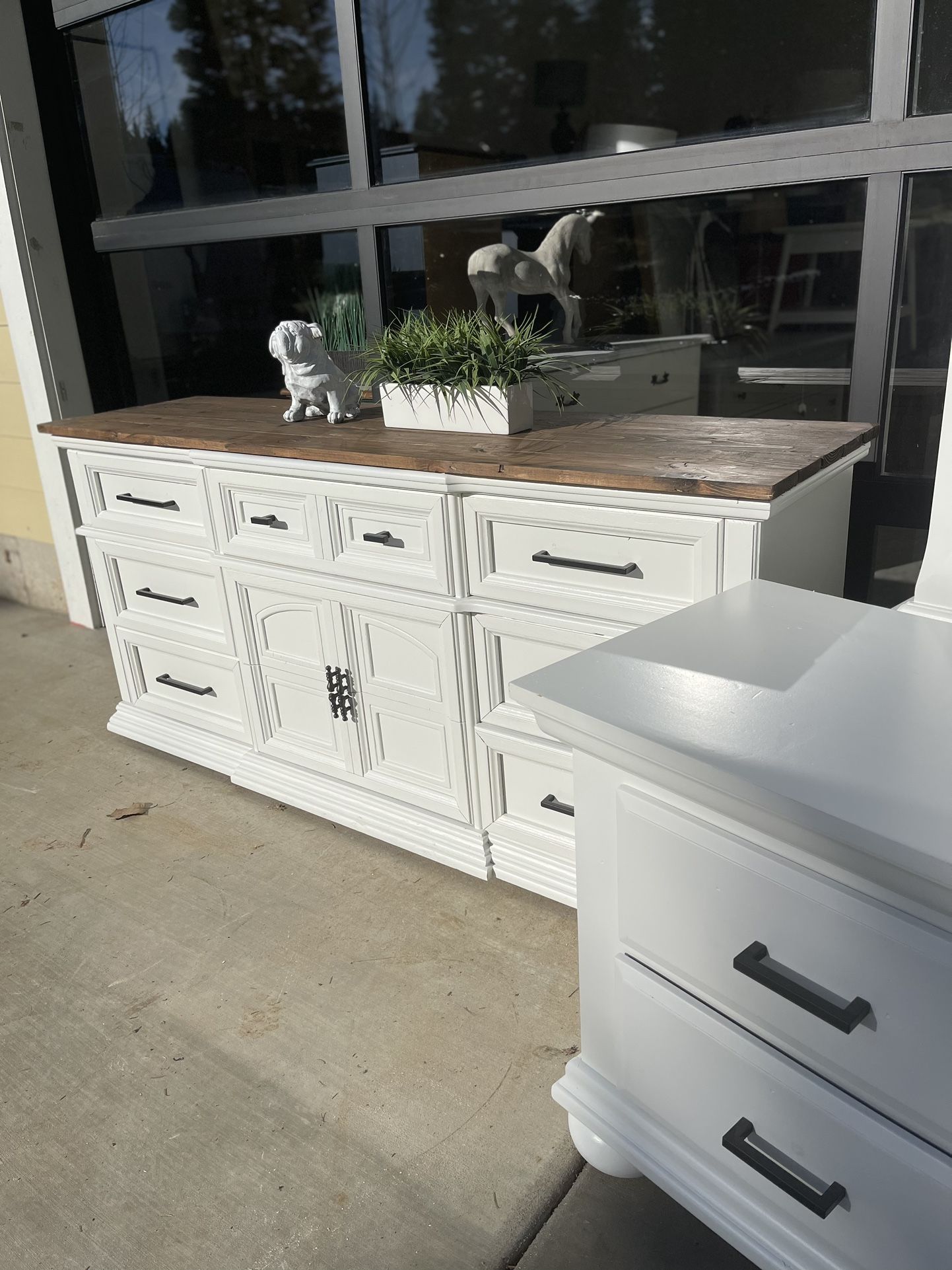 White Dresser, Solid Wood