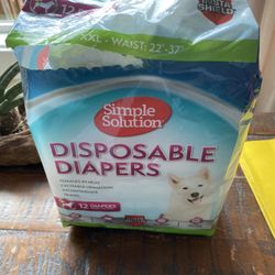Free Dog Diapers Female XXL 