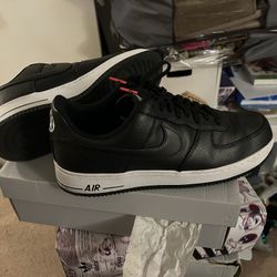 Size 13 Black Leather Air Force Ones Size 13 Only $20