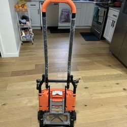 Cosco Shifter Folding Hand Truck/Cart - Heavy Duty Steel Frame, 300lbs Capacity,