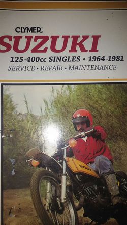 Suzuki single cyl dual purpose manual