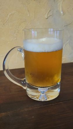 6 heavy duty beer mugs