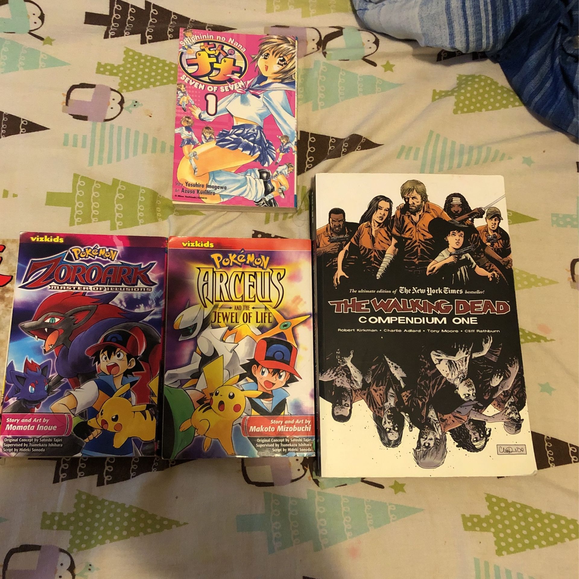 Books And Pokémon Cards