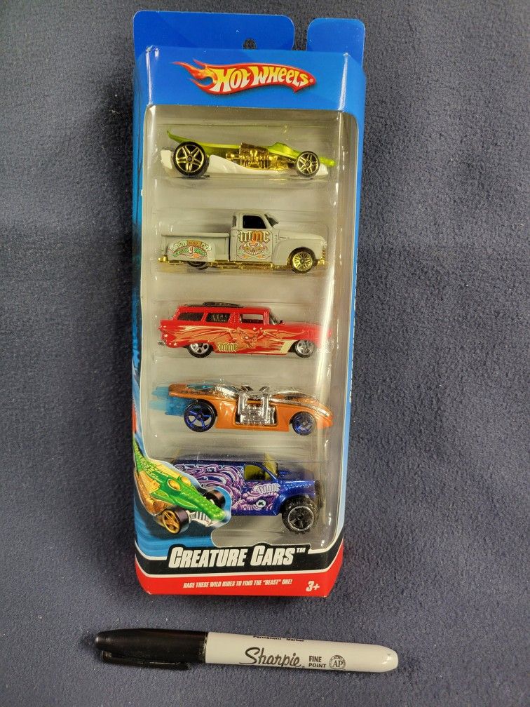 Hot Wheels Creature Cars 5 Pack 2009