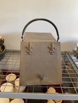 Vintage Charcoal Bin